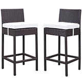 Lift Outdoor Patio Bar Stool Set of 2 by Lefancy