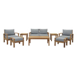 Marina 8 Piece Outdoor Patio Teak Set by Lefancy