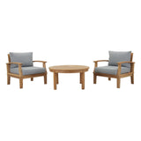 Marina 3 Piece Outdoor Patio Teak Set by Lefancy