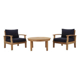 Marina 3 Piece Outdoor Patio Teak Set by Lefancy