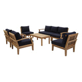 Marina 8 Piece Outdoor Patio Teak Set by Lefancy