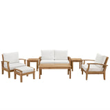 Marina 7 Piece Outdoor Patio Teak Set by Lefancy