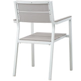 Maine Dining Outdoor Patio Armchair by Lefancy