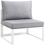 Fortuna 9 Piece Outdoor Patio Sectional Sofa Set by Lefancy