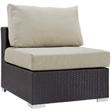 Gather 7 Piece Outdoor Patio Sectional Set by Lefancy