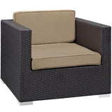 Convene 5 Piece Outdoor Patio Sectional Set by Lefancy