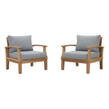 Marina 2 Piece Outdoor Patio Teak Set by Lefancy