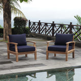 Marina 2 Piece Outdoor Patio Teak Set by Lefancy