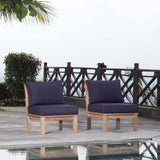 Marina 2 Piece Outdoor Patio Teak Set by Lefancy