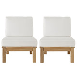 Marina 2 Piece Outdoor Patio Teak Set by Lefancy