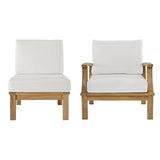 Marina 2 Piece Outdoor Patio Teak Set by Lefancy