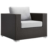 Sojourn Outdoor Patio Sunbrella® Armchair by Lefancy