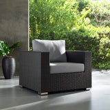 Sojourn Outdoor Patio Sunbrella® Armchair by Lefancy