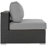 Sojourn Outdoor Patio Fabric Sunbrella® Armless by Lefancy