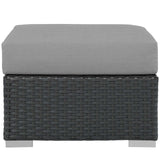 Sojourn Outdoor Patio Sunbrella® Ottoman by Lefancy