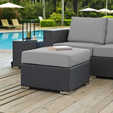 Sojourn Outdoor Patio Sunbrella® Ottoman by Lefancy