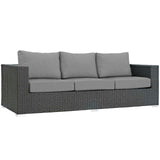 Sojourn Outdoor Patio Sunbrella® Sofa by Lefancy