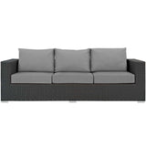 Sojourn Outdoor Patio Sunbrella® Sofa by Lefancy