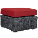 Summon Outdoor Patio Sunbrella® Ottoman by Lefancy