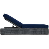 Summon Outdoor Patio Sunbrella® Chaise Lounge by Lefancy