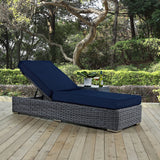 Summon Outdoor Patio Sunbrella® Chaise Lounge by Lefancy