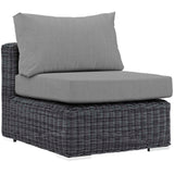 Summon 7 Piece Outdoor Patio Sunbrella® Sectional Set by Lefancy