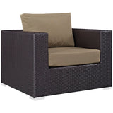 Convene Outdoor Patio Armchair by Lefancy