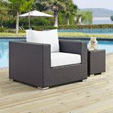 Convene Outdoor Patio Armchair by Lefancy
