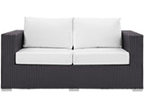 Convene Outdoor Patio Loveseat by Lefancy