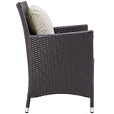 Convene Dining Outdoor Patio Armchair by Lefancy