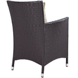 Convene Dining Outdoor Patio Armchair by Lefancy