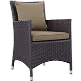 Convene Dining Outdoor Patio Armchair by Lefancy