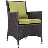 Convene Dining Outdoor Patio Armchair by Lefancy