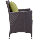 Convene Dining Outdoor Patio Armchair by Lefancy