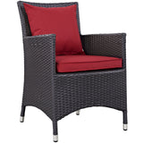 Convene Dining Outdoor Patio Armchair by Lefancy