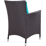 Convene Dining Outdoor Patio Armchair by Lefancy