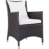 Convene Dining Outdoor Patio Armchair by Lefancy