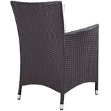 Convene Dining Outdoor Patio Armchair by Lefancy