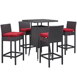 Convene 5 Piece Outdoor Patio Pub Set by Lefancy