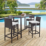 Convene 5 Piece Outdoor Patio Pub Set by Lefancy