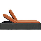 Sojourn Outdoor Patio Sunbrella® Double Chaise by Lefancy