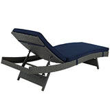 Sojourn Outdoor Patio Sunbrella® Chaise by Lefancy