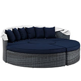 Summon Canopy Outdoor Patio Sunbrella® Daybed by Lefancy