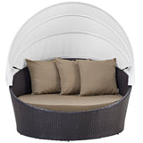 Convene Canopy Outdoor Patio Daybed by Lefancy