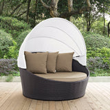 Convene Canopy Outdoor Patio Daybed by Lefancy