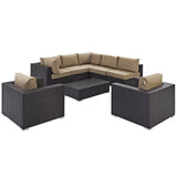 Convene 8 Piece Outdoor Patio Sectional Set by Lefancy