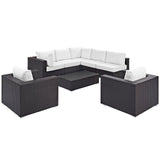 Convene 8 Piece Outdoor Patio Sectional Set by Lefancy