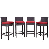 Convene 4 Piece Outdoor Patio Pub Set by Lefancy