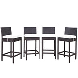 Convene 4 Piece Outdoor Patio Pub Set by Lefancy