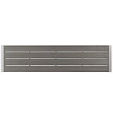 Shore Outdoor Patio Aluminum Bench by Lefancy